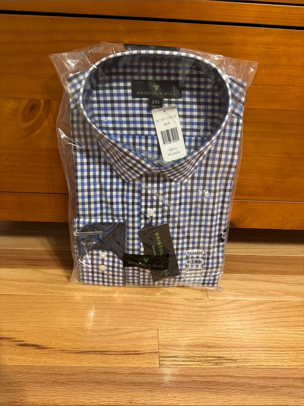 Men’s NWT, Bristol & Bull, 2XL dress shirt